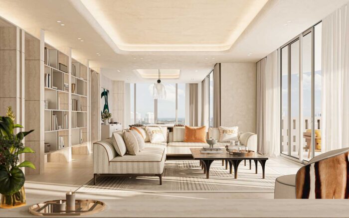 Vertical Developments Unveils Fendi Casa-Branded Luxury Condo in Aventura